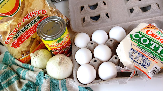 Easy Chilaquiles Ingredients