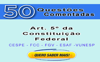 artigo 5 da constituição federal questões comentadas