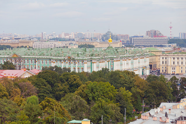 Panorama from the colonade of St. Isaac's Cathedral (photo_5)