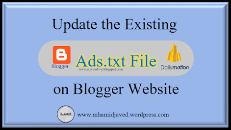 Updating the Existing Adds.txt File on Blogger