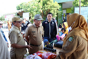 Bupati dan Ketua DPRD Tapin Hadir di Pasar Murah Jelang Idul Adha 1444 H di CLS