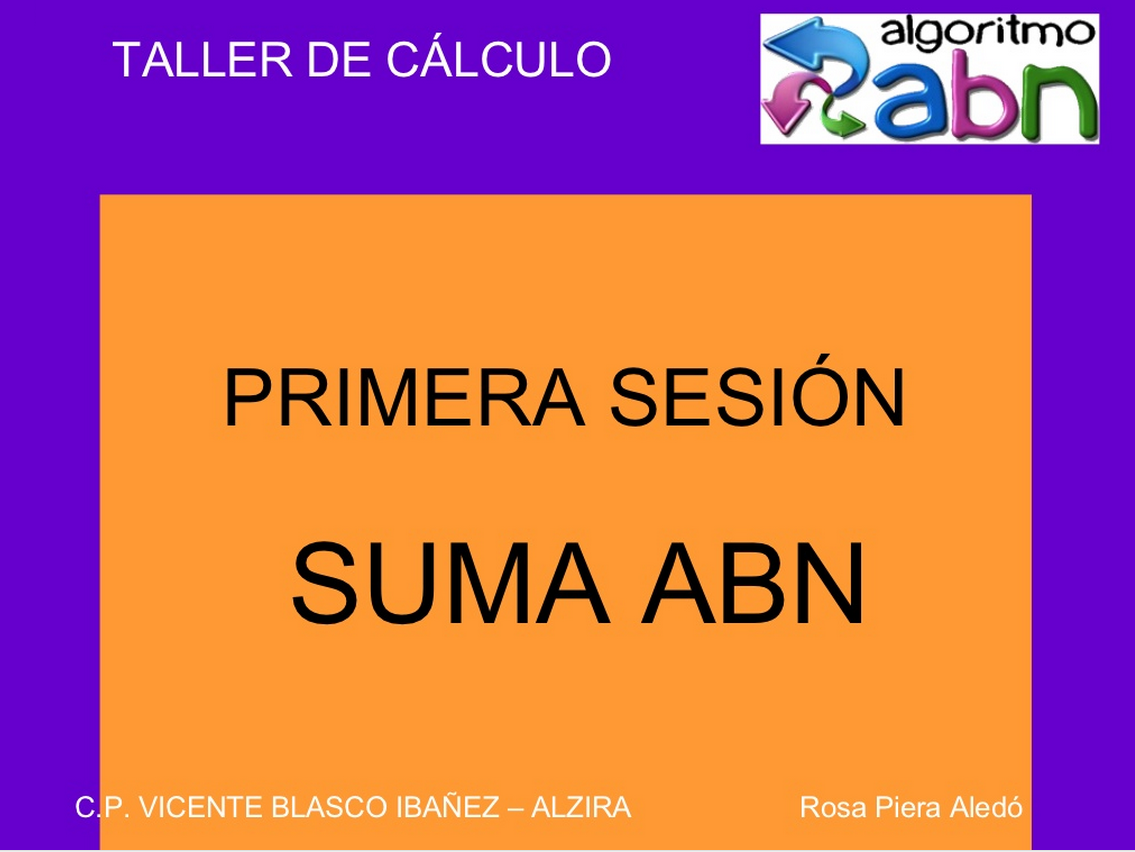 http://www.slideshare.net/rpiera/resultat-primera-sessi-suma-abn-15444308