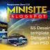 New 65 Desain Minisite Blogspot Responsive Versi 2.0
