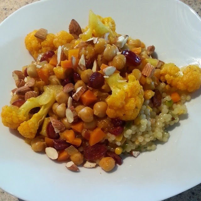 La Cuisine De Mamali Couscous Au Chou Fleur Et Pois Chiches