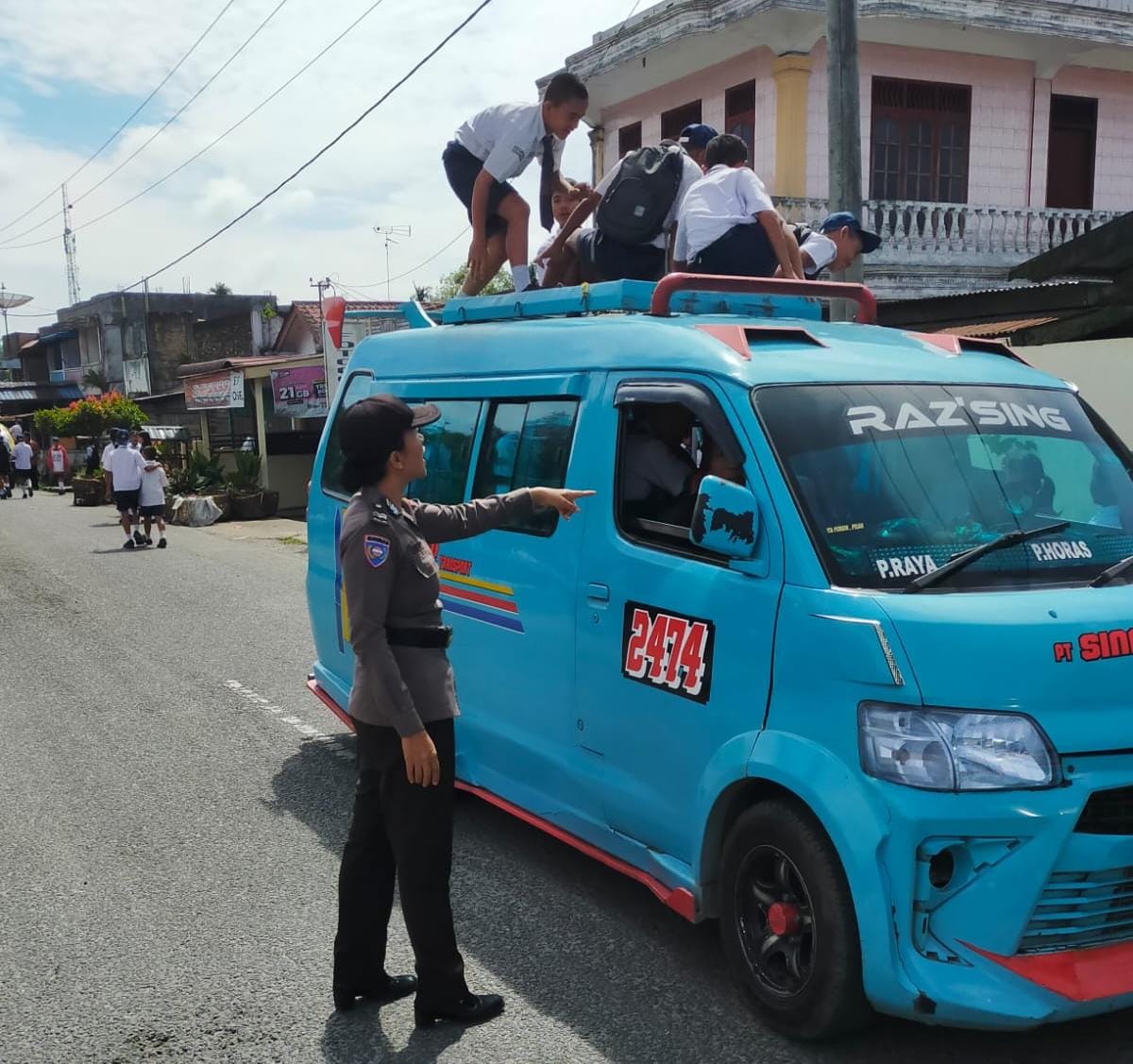 Ran Pinjar, Sopir Dibekali Keselamatan Berkendara di Simalungun