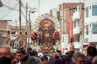  Señor de los Milagros realizará su ultimo recorrido procesional este lunes 31 de octubre por las calles de nuestra ciudad Trujillo.