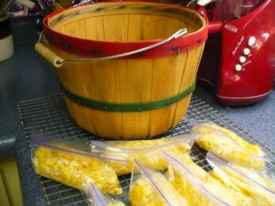 Freezing corn recipes