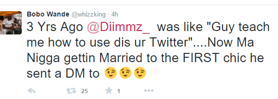 Nigerian Guy weds first lady he ever met on twitter