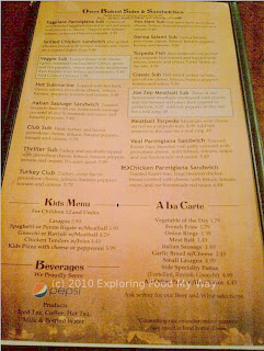 Monte Carlo's Menu Page 4