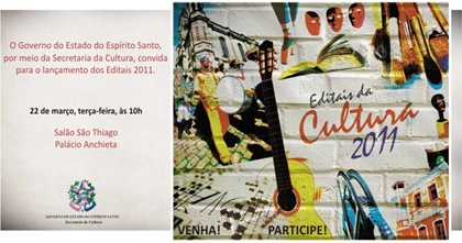 Editais da Cultura 2011