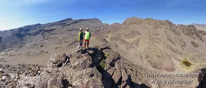 Puntal de Loma Púa - Pico del Sabinar - Pico del Púlpito - Puntal de Terreras Azules