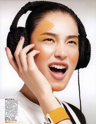 Juliana Imai Cover and Editorial for China Vogue Beauty Supplement 