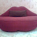 Sofa Unik | Lips | cantik