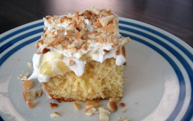 Banana Pudding Poke Cake by freshfromthe.com