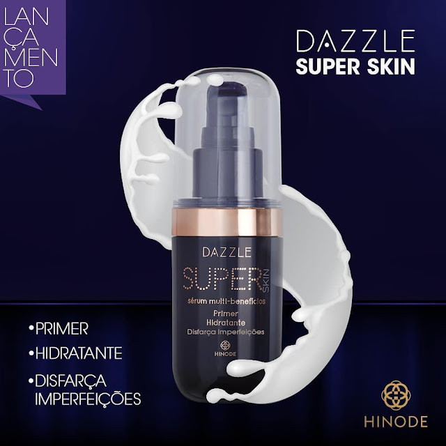 Dazzle Super Skin - Sérum Multi-benefícios Primer, Hidratante e Disfarça Imperfeições com desconto de 50% em qualquer combo