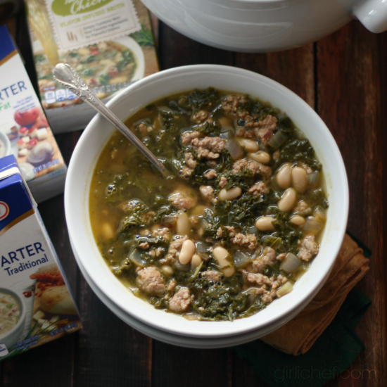 Tuscan White Bean Soup