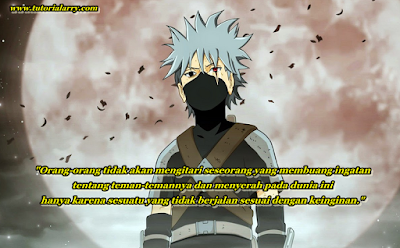 Gambar Kata-Kata Bijak Hatake Kakashi 