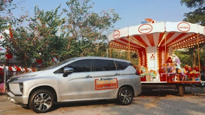 Xpander Dipamerkan Dalam Mitsubishi XPANDER Tons of Real Happiness