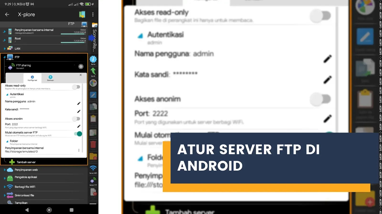 Tutorial Transfer File Antara PC dan Android via WiFi by @aezife