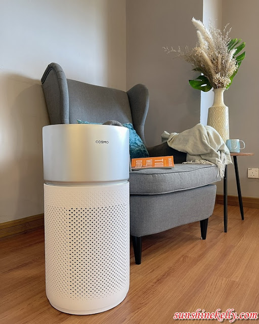 Cosmo Pro® Air Purifier + 5-in-1 HEPA Filter Review, Cosmo Air Purifier Review, Air Purifier, most advanced air purifier in Malaysia, Lifestyle