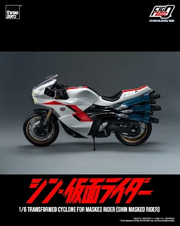 Fig Zero 1/6 Transformed Cyclone for Kamen Rider [Shin Kamen Rider], ThreeZero