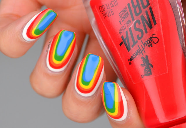 Rainbow Nail Art