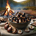 Aussie Bush Campfire Mushrooms