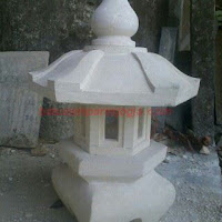 Jual lampion batu taman