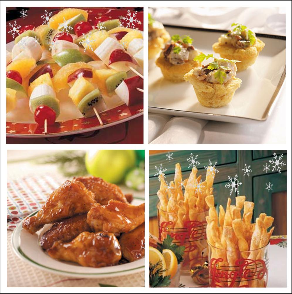 It's Written on the Wall: 24 Festive Christmas Appetizers You Can Make-People Will Talk!