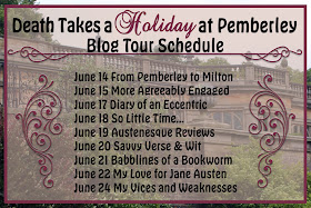 Blog Tour: Death Takes a Holiday at Pemberley by Kelly Miller