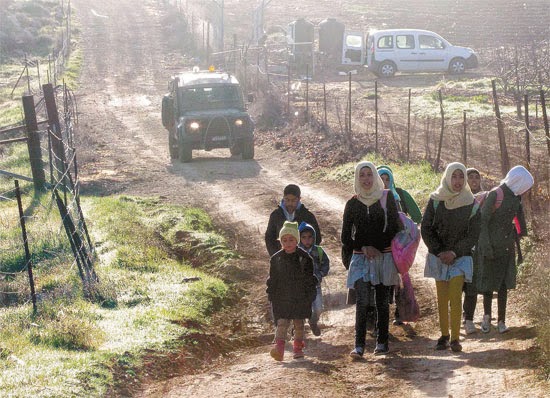IDF protege crianças palestinas