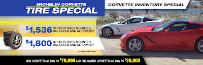 Michelin Corvette Tire Special at Purifoy Chevrolet