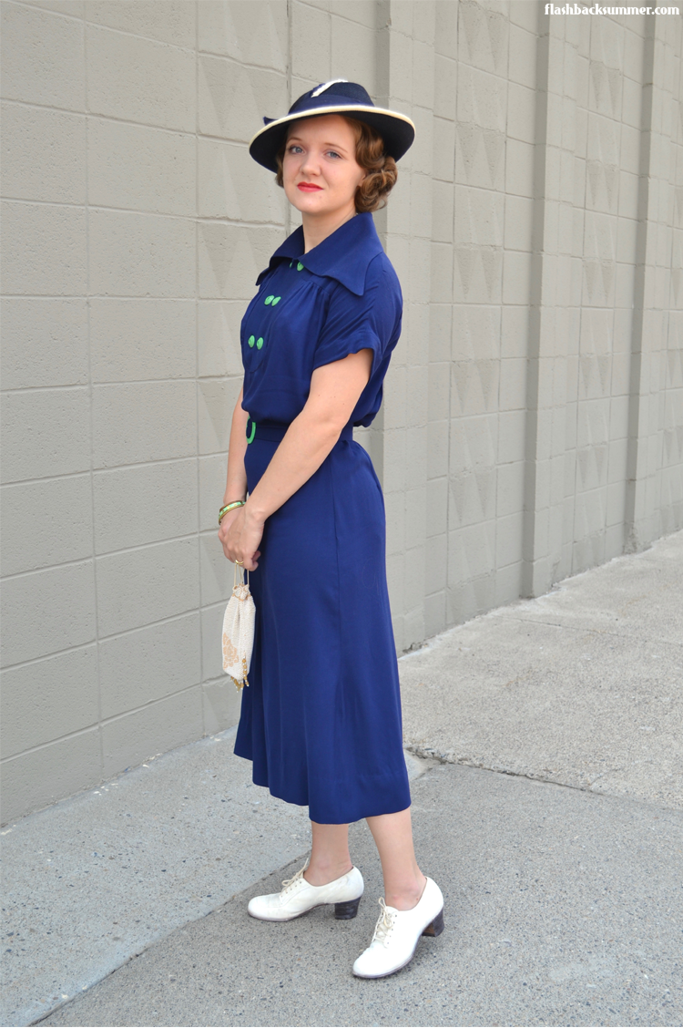 Flashback Summer: Art Deco Gina Dress - mid 1930s