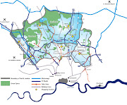 Waltham Forest Map Region Political