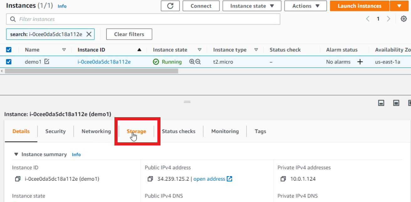 How to Attach AWS EBS Volume to AWS EC2 Instances