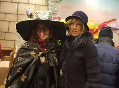 Nancy Brilli alla Befana del Poliziotto CONSAP 2017