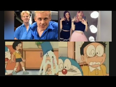 Ye Kya Dekha Diya 😂 _ Wait For Twist _ Thug Life _ Doremon & Nobita _ 2 Foreigners in bollywood