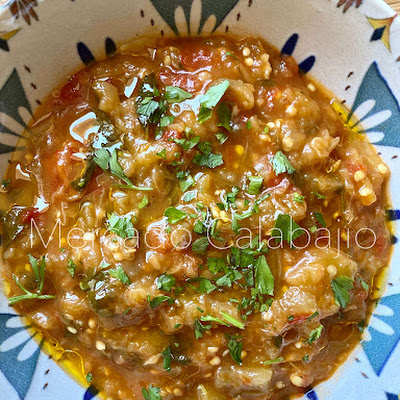 Ensalada de berenjenas marroquí (zaalouk)