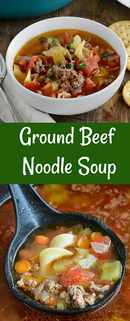 Ground Beef Noodle Soup