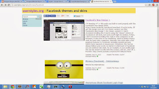 Mengganti Backgorund Fecebook untuk  Chrome gambar 3