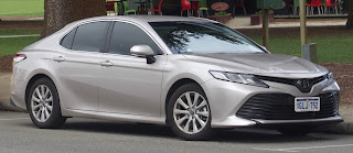 Toyota Camry silver colour