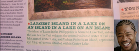 largest island in a lake on an island in a lake on an island