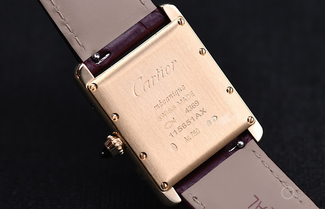 Manos a la obra: Cartier Louis Cartier Tank Réplica de reloj rojo de oro amarillo