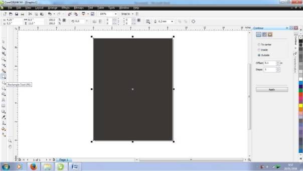 Cara Membuat Pemandangan Malam Hari di Corel Draw