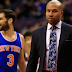 Los Knicks de New York despiden a Derek Fisher