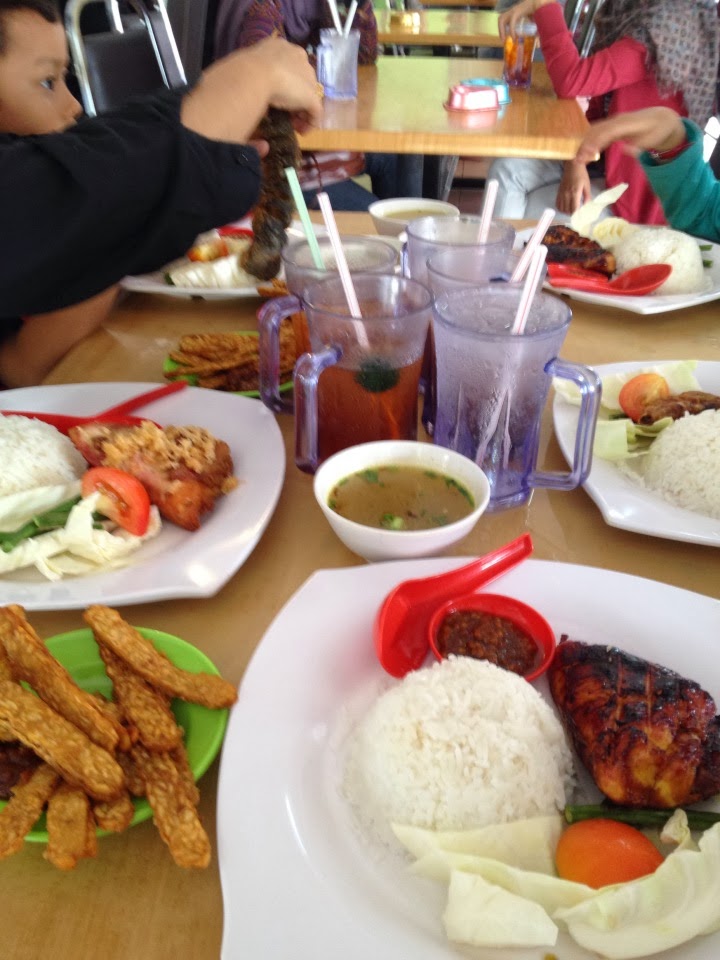 Tangga Domino CIKU: Nasi ayam penyet hentian kajang