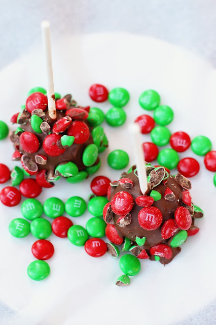 M&M’S® Cookie Dough Truffle Pops