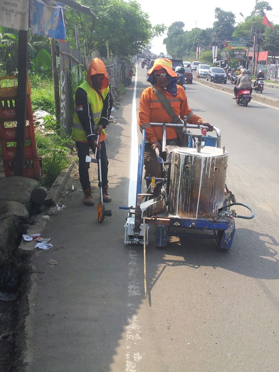  Harga  Dan Jasa Pengecatan Marka  Jalan  Thermoplastic  Murah 