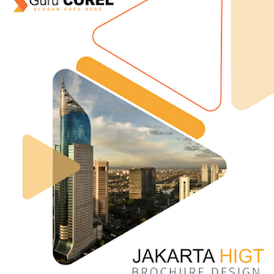 Cover Brosur Jakarta Hight CDR File Free