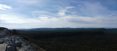 Panorámica desde la cima